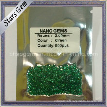 Fonte de cire de bonne qualité Green Nano Beads